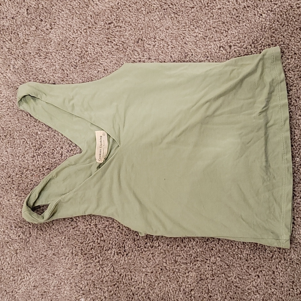 Green tank top from hawaii